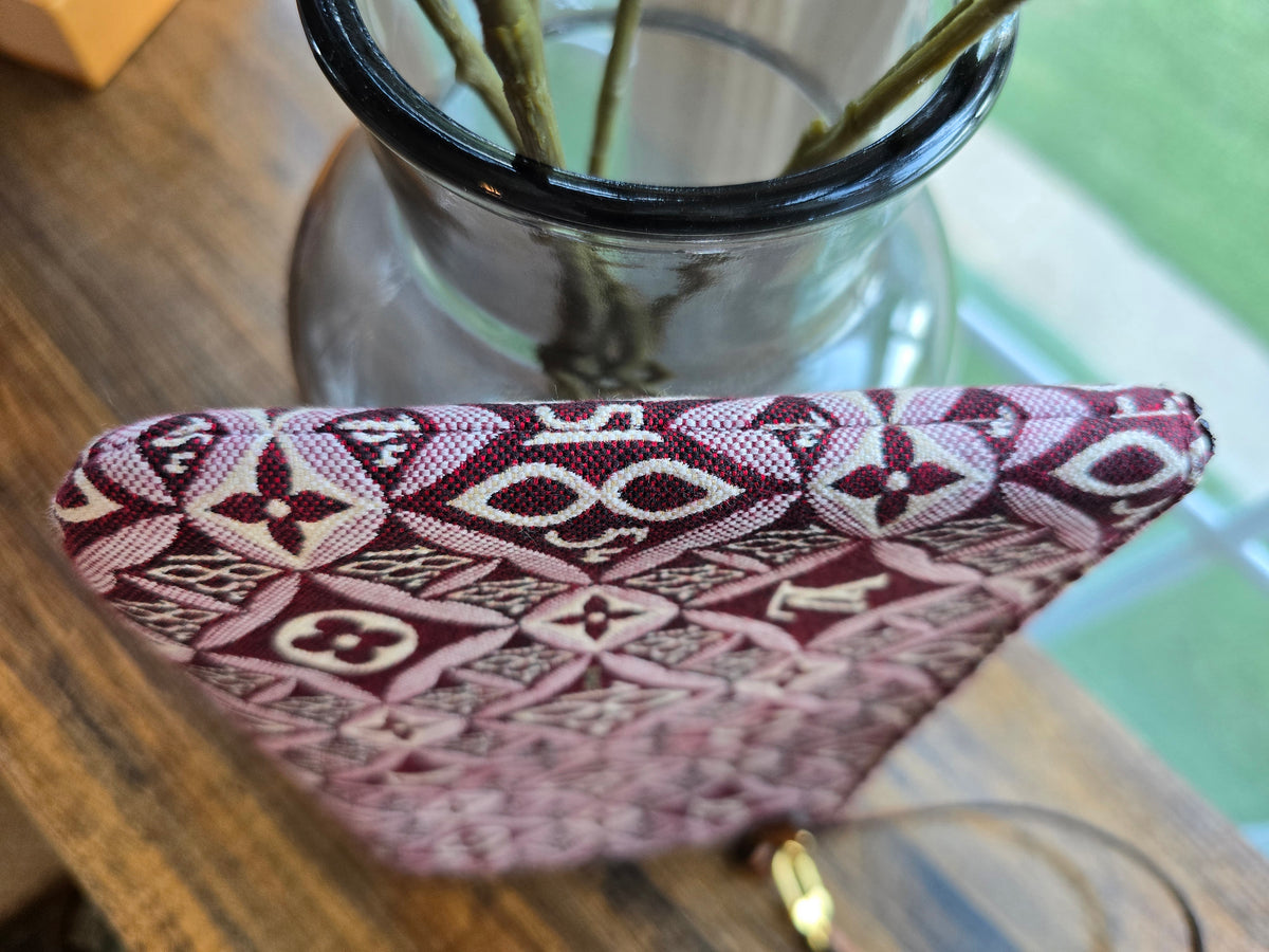 Louis Vuitton Jacquard Since 1854 Neverfull Pochette with Wristlet Strap
