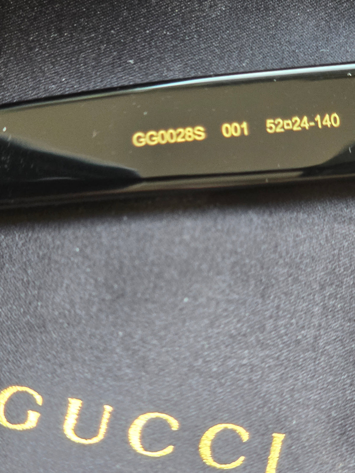 Gucci GG0028S Cat-Eye Sunglasses