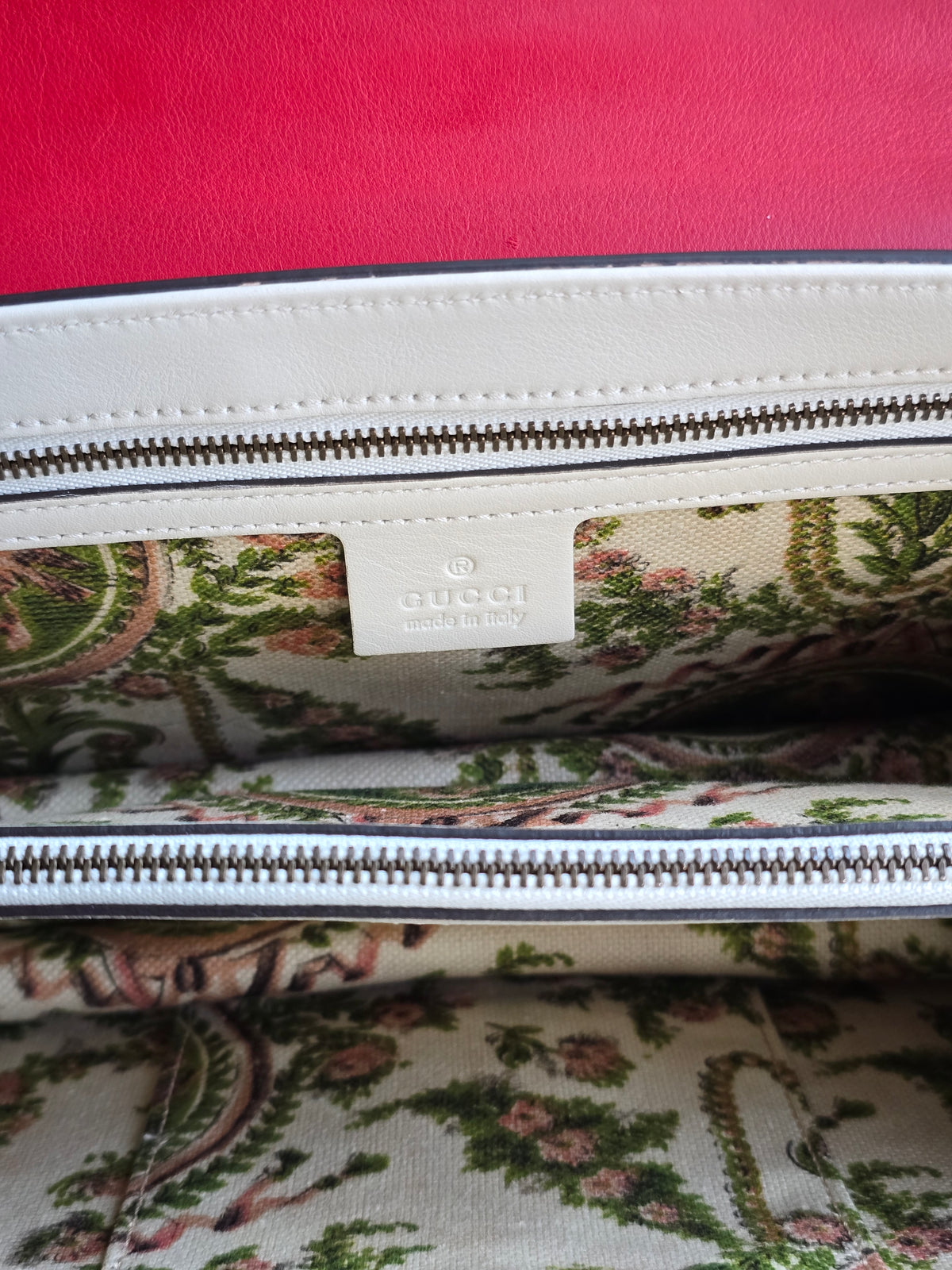 Gucci Animalier Colorblock Tiger Head Flap Bag