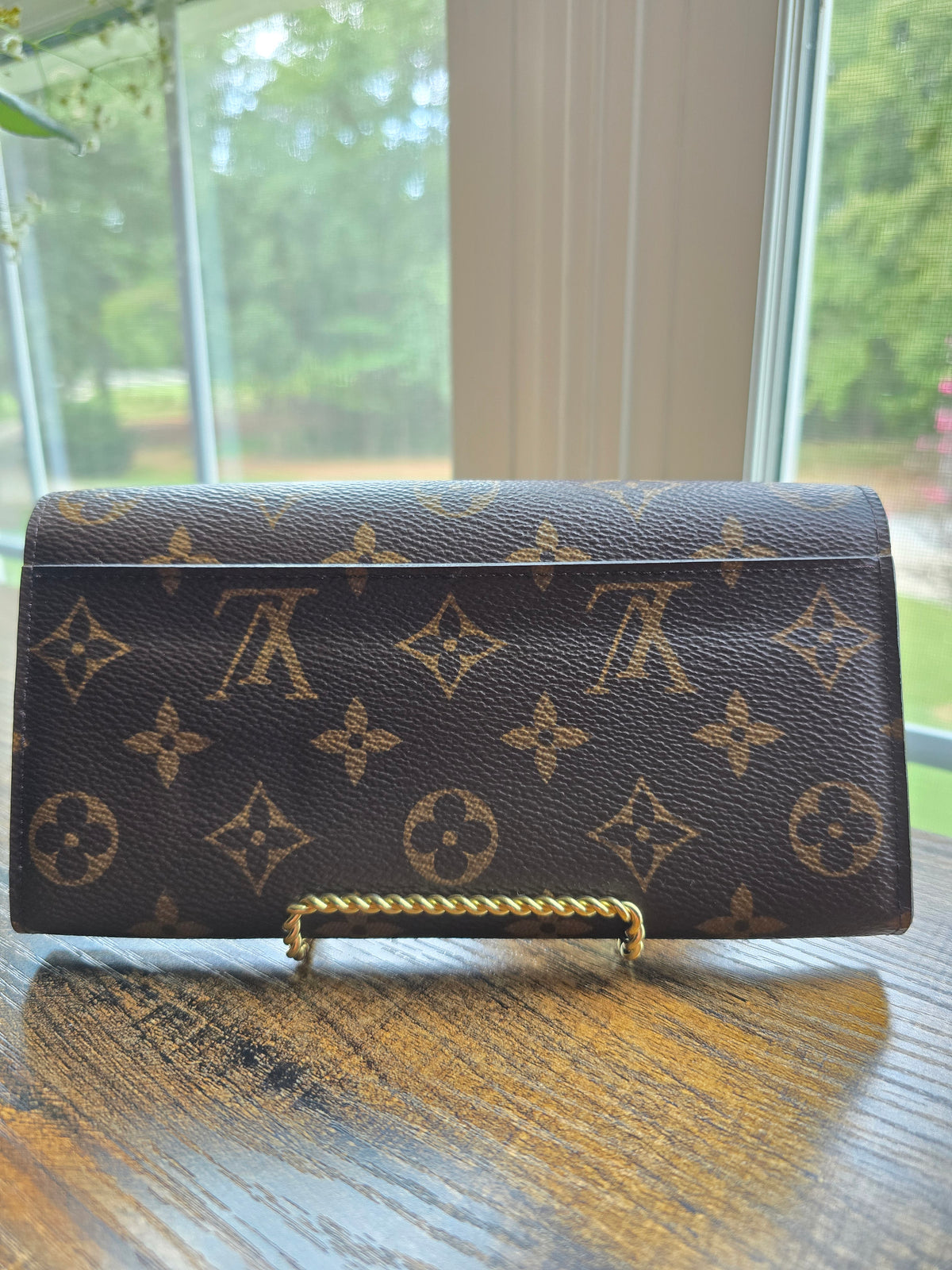 Louis Vuitton Sarah Monogram Envelope Wallet