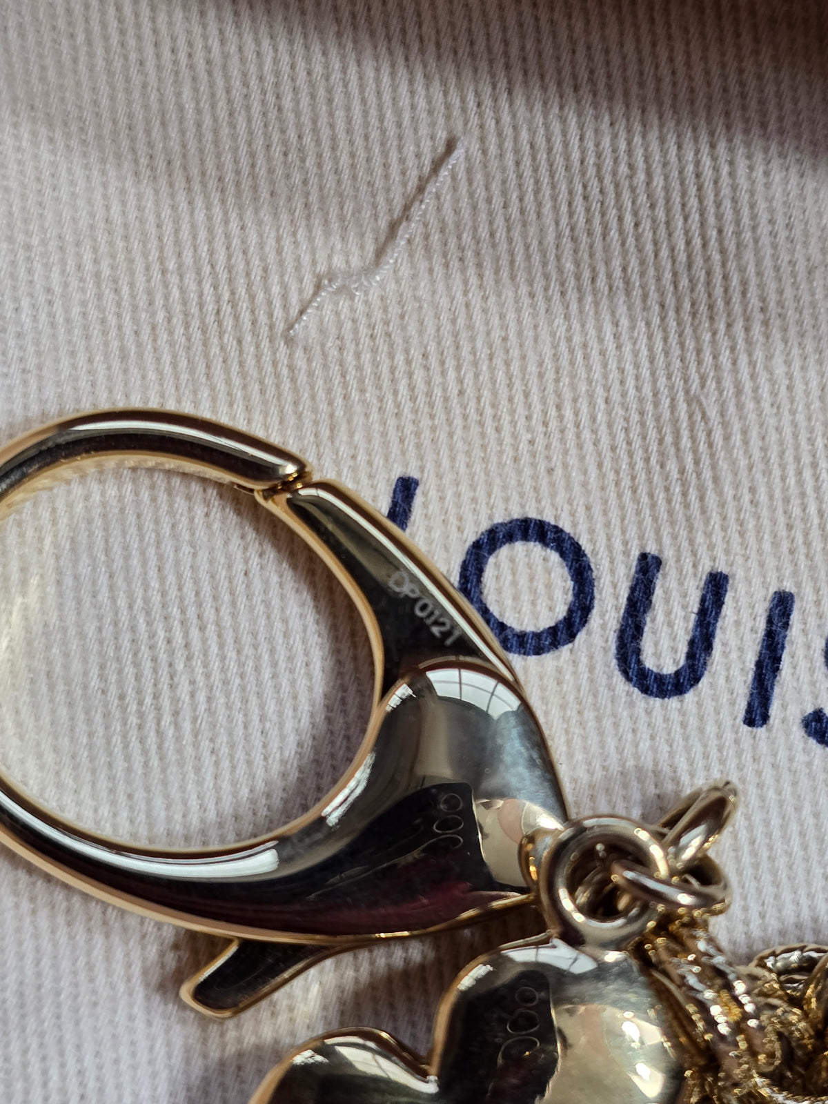 Louis Vuitton Bijoux Sac Trésor Bag Charm