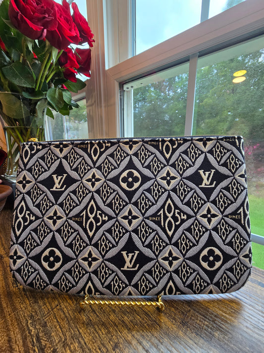 Louis Vuitton Jacquard Since 1854 Neverfull Pochette