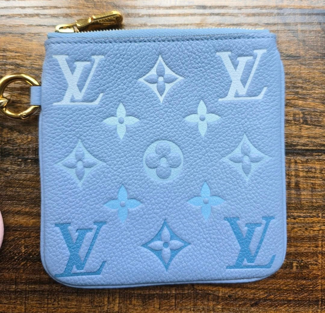 Louis Vuitton Empreinte Giant Monogram Limited Edition "By The Pool" Trio Pouch