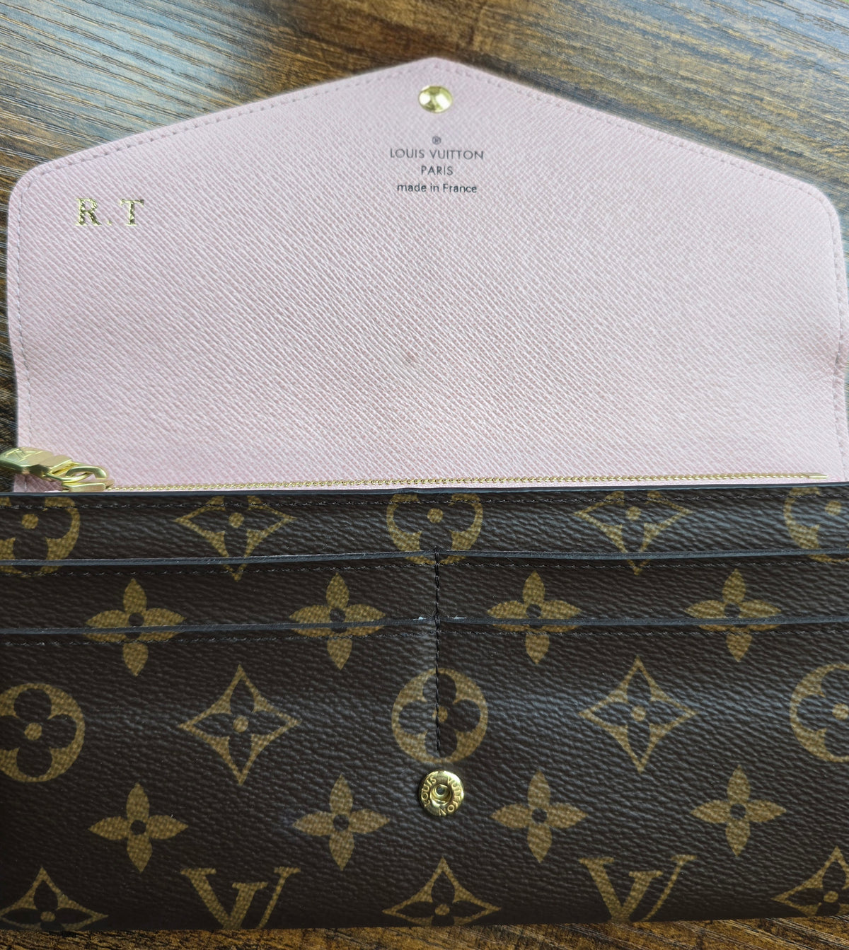 Louis Vuitton Sarah Monogram Envelope Wallet