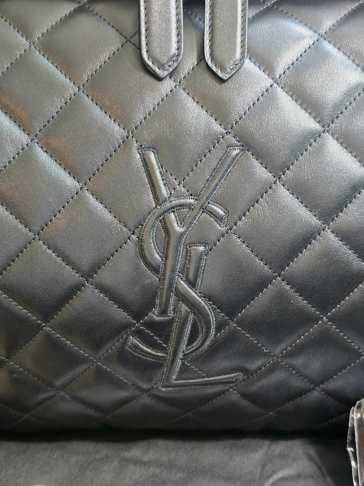 Saint Laurent Quilted Calfskin Giant Travel Bag