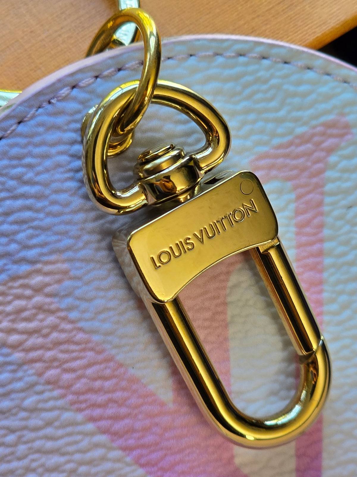 Louis Vuitton Monogram Giant Spring In The City Bag Charm