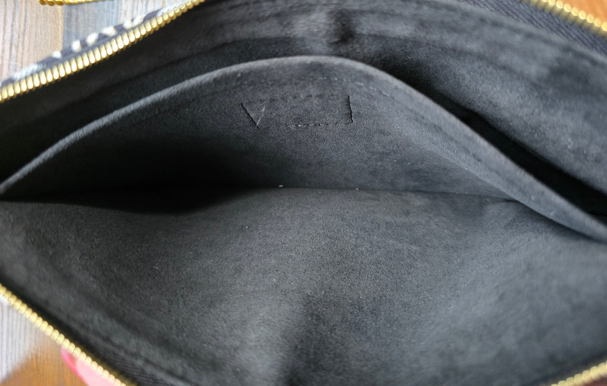 Louis Vuitton Jacquard Since 1854 Neverfull Pochette