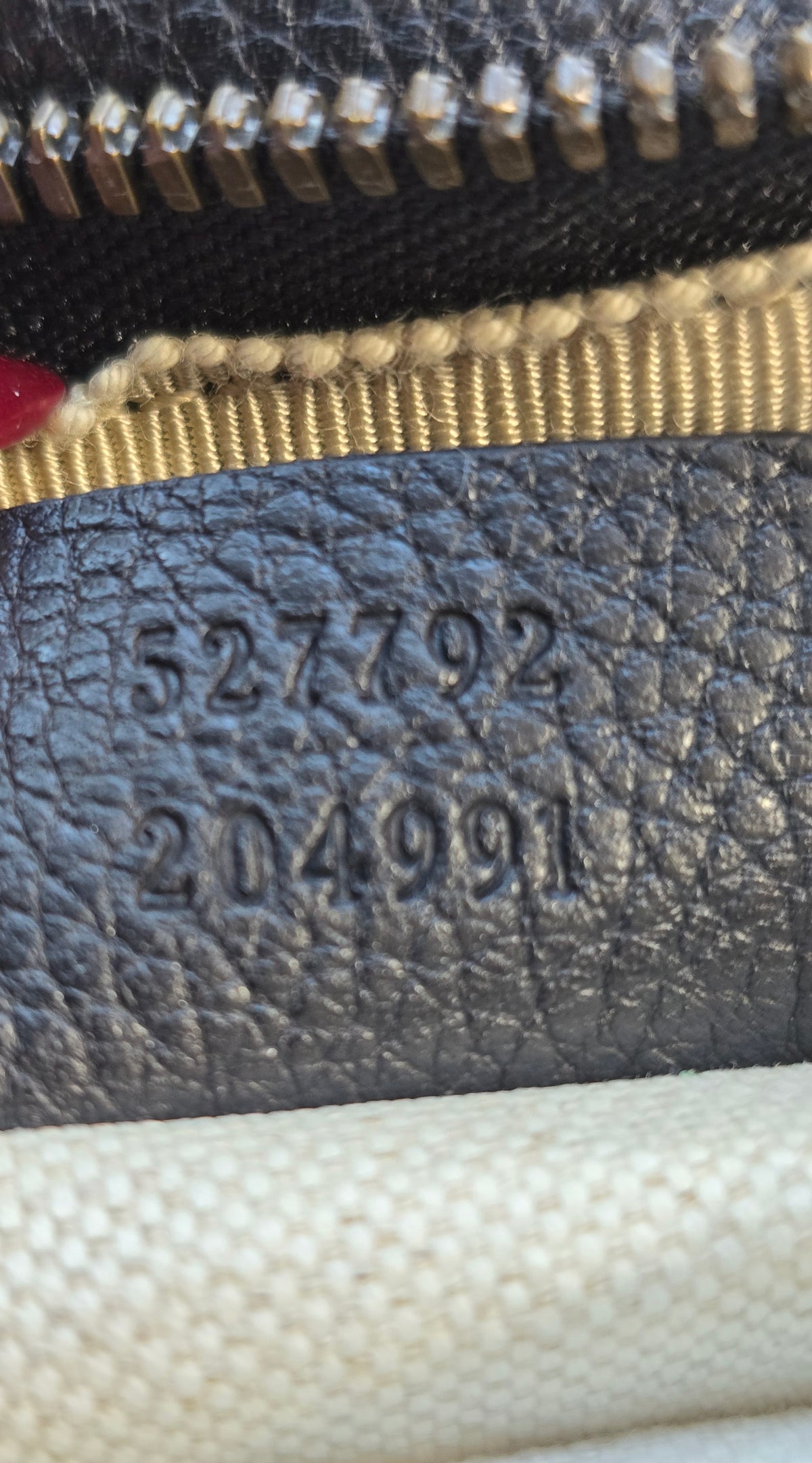 Gucci Logo Leather Bum Bag